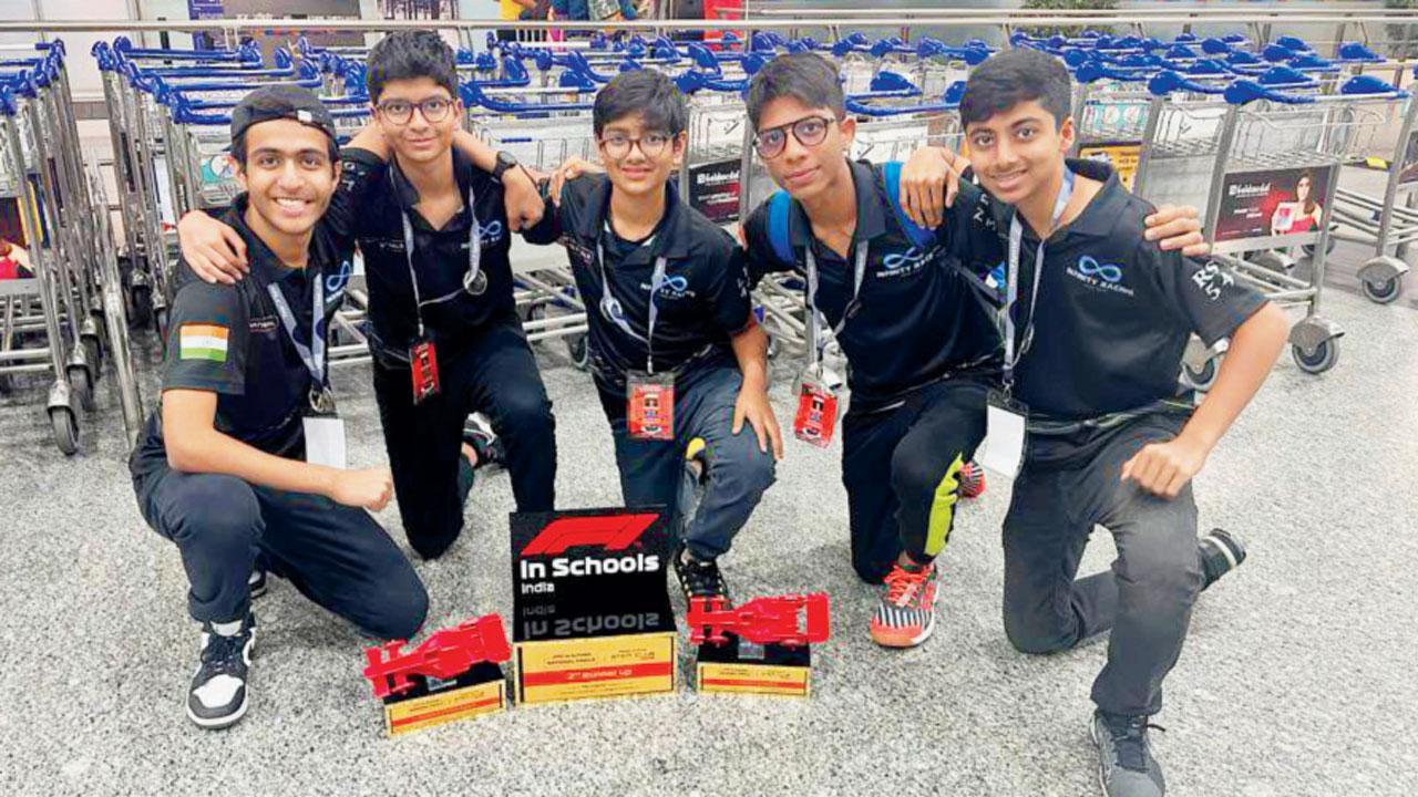 Mumbai’s Infinity Racing lads all set for F1 in Schools World Finals in Singapore