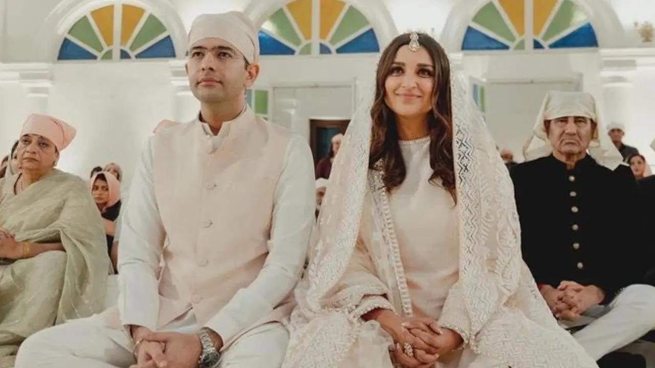 Parineeti Chopra has arrived in Delhi to reportedly begin her wedding festivities with her fiance Raghav Chadha. Read More