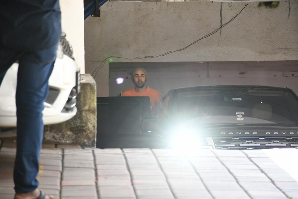 Ranbir Kapoor was spotted in the city as he went out and about in the city