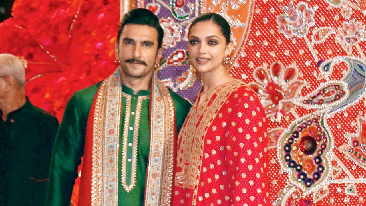 Ranveer Singh and Deepika Padukone