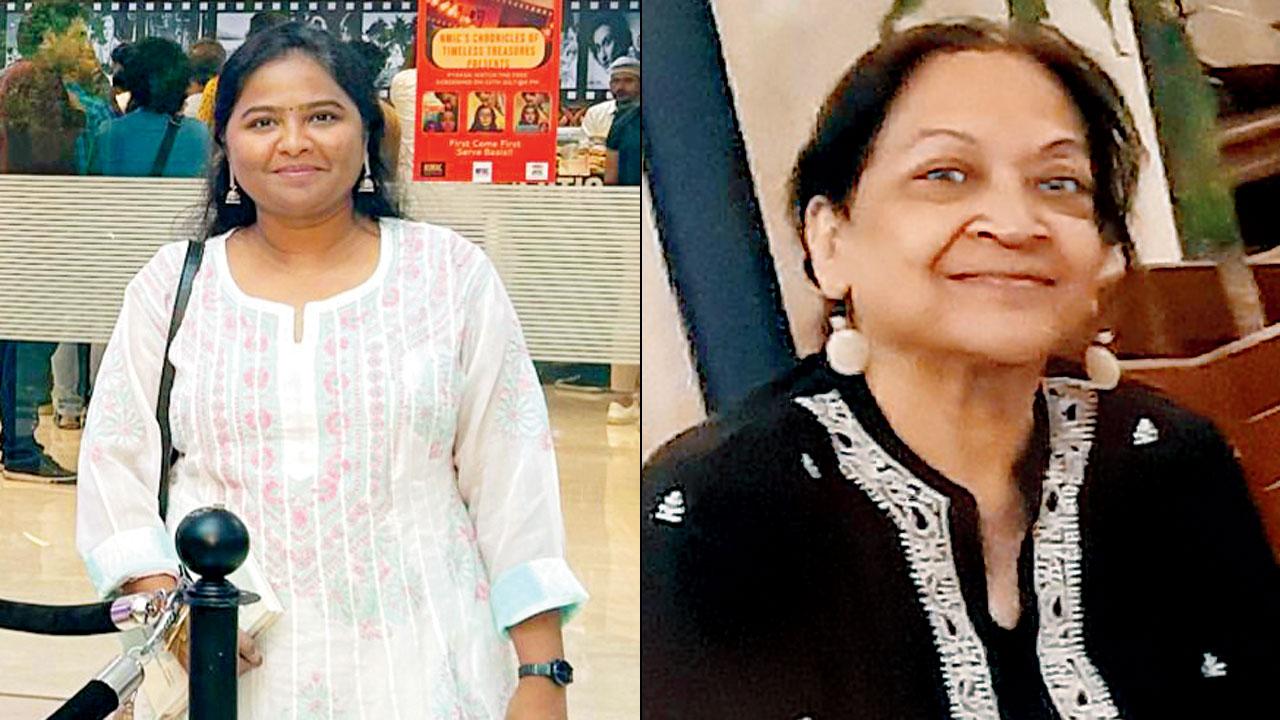 Anagha Kamble (right) Ruby Maloni