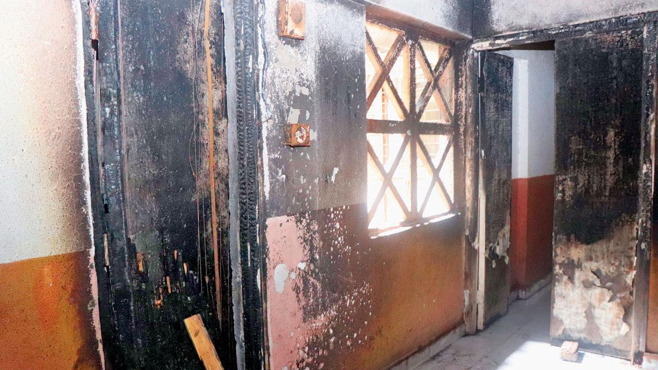 Mumbai: 39 hospitalised after fire breaks out in SRA building