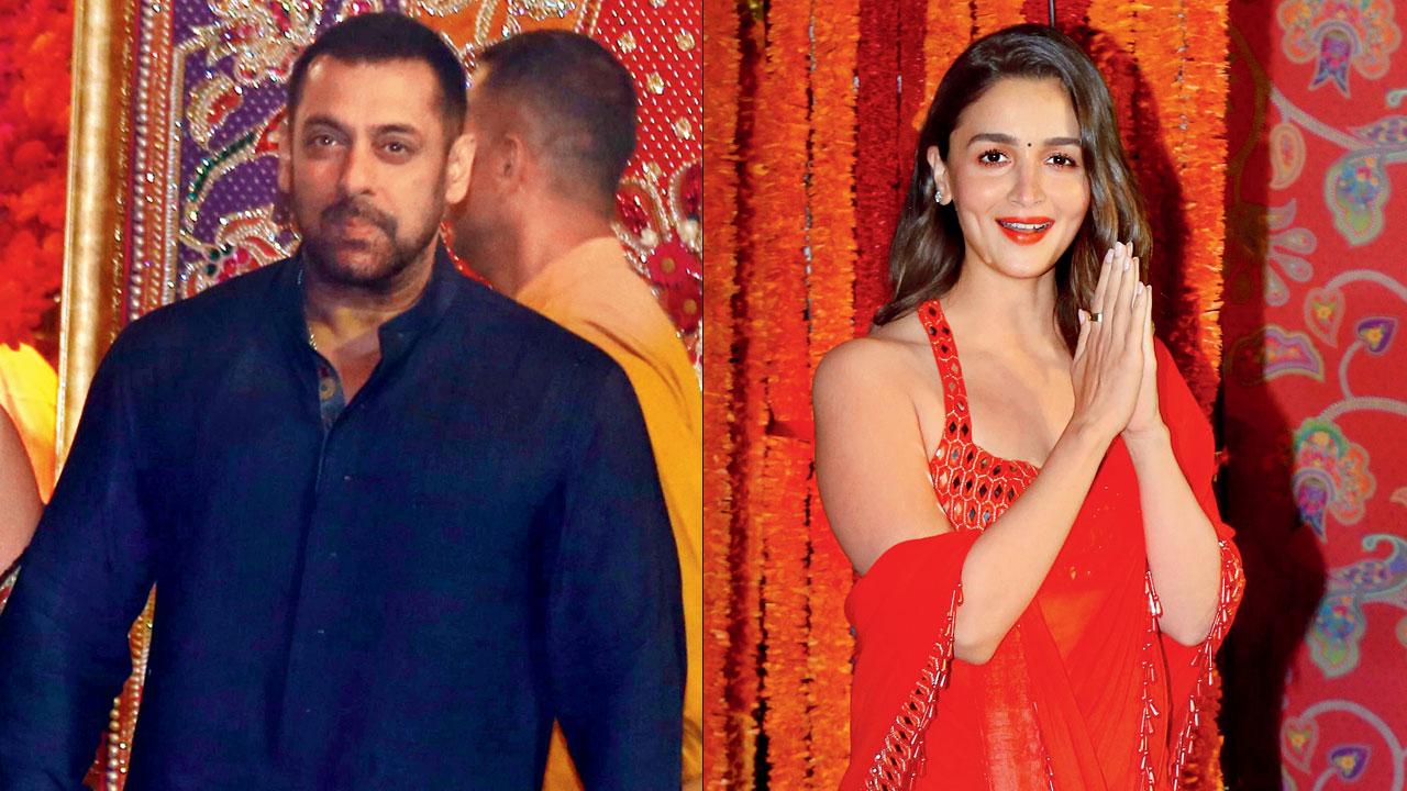 Salman Khan and Alia Bhatt