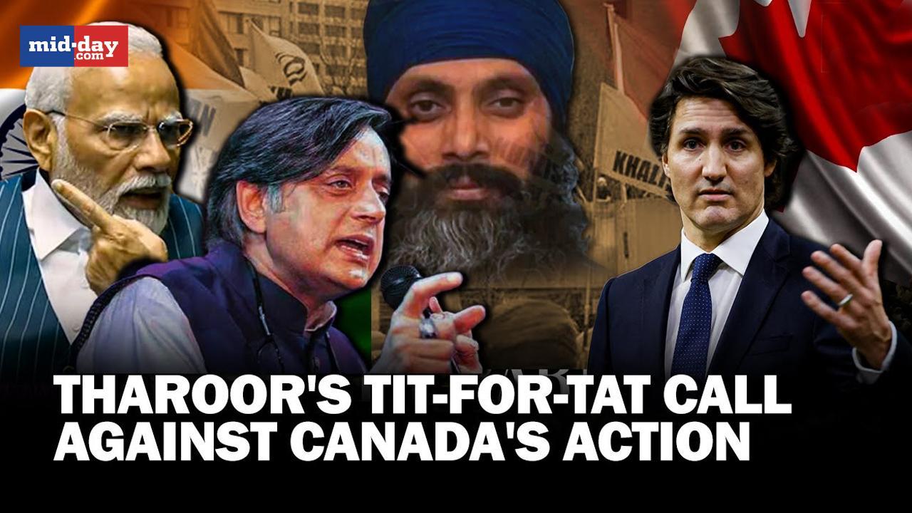 Nijjar Row: Shashi Tharoor criticises Trudeau’s allegation on India