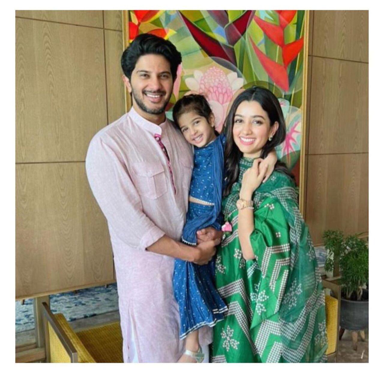 Dulquer, too, got married before entering the movies. He married Amal Sufiya and the two have a beautiful daughter
