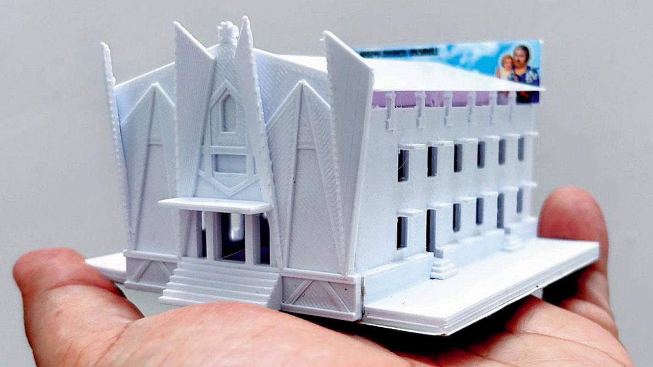 The 3D model