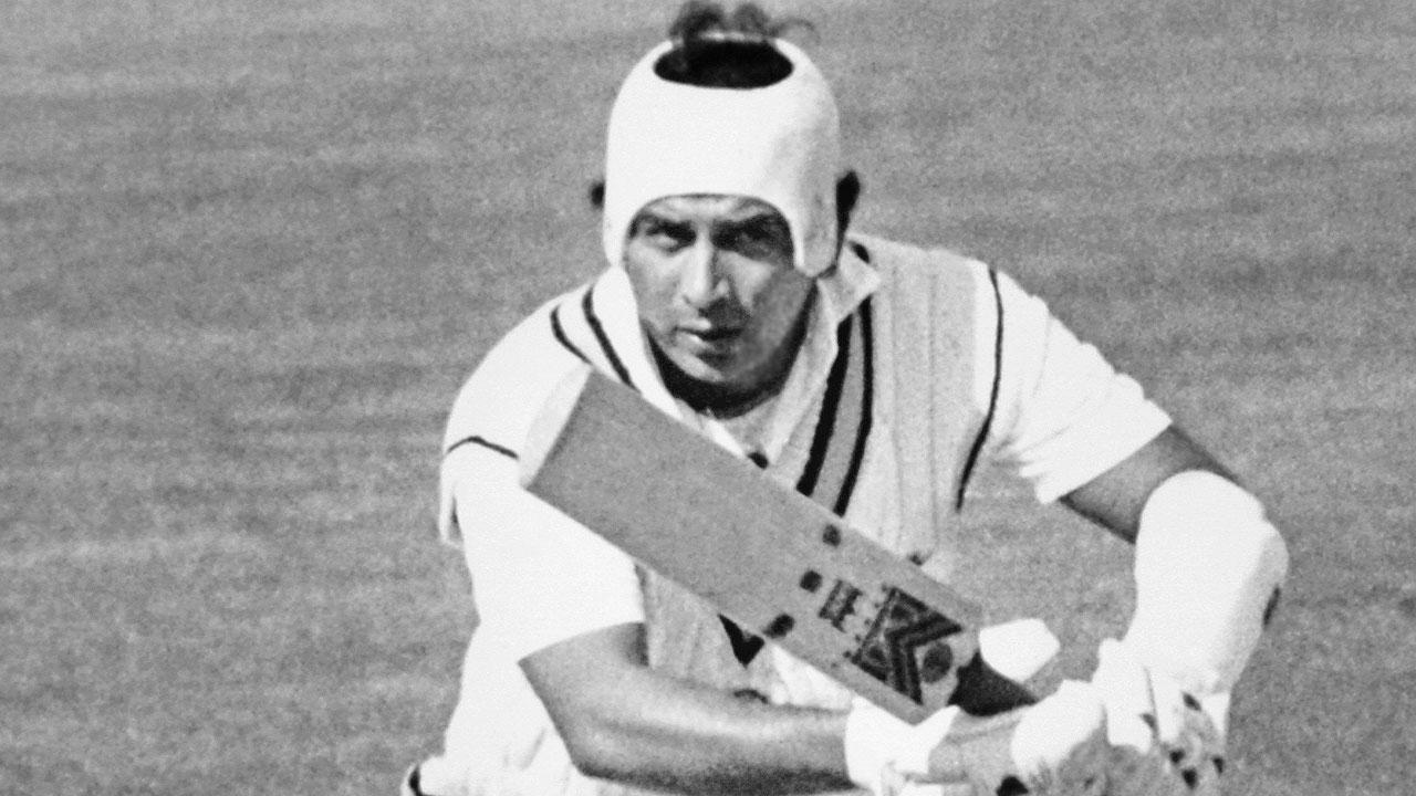 Sunil Gavaskar during the 1980s. Pic/Getty Images