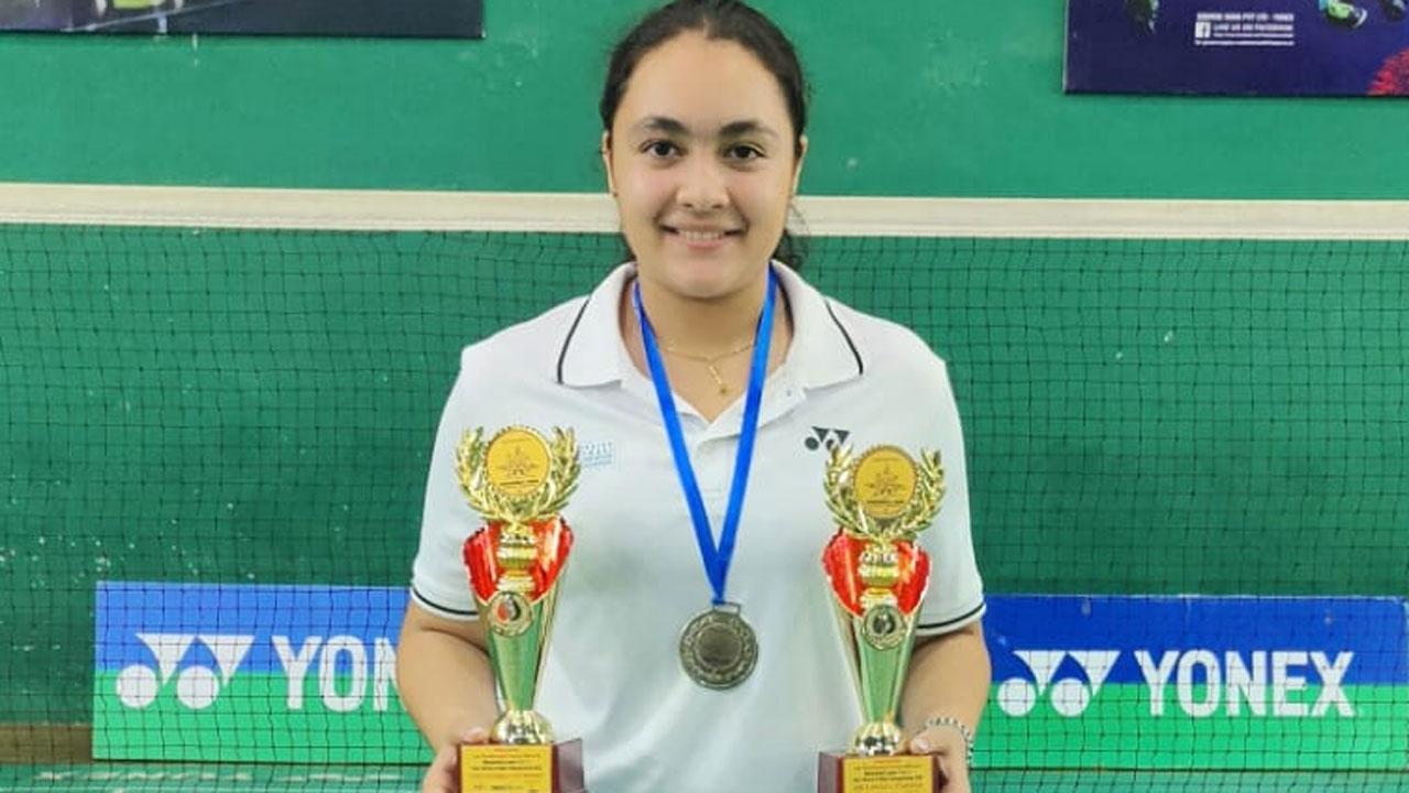 Taarini Suri overcomes shoulder pain to emerge victorious