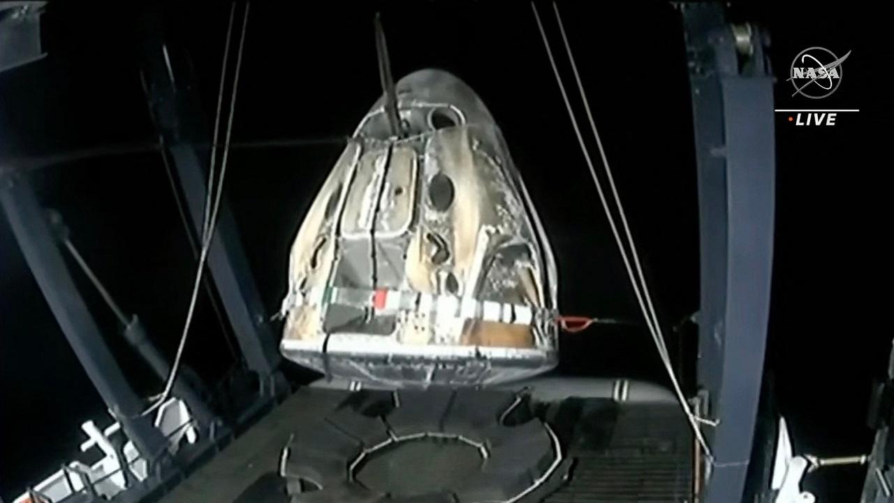 Another crew switch will occur later this month with the long-awaited homecoming of two Russians and one American who have been up there an entire year. Their stay was doubled after their Soyuz capsule leaked all of its coolant and a new craft had to be launched