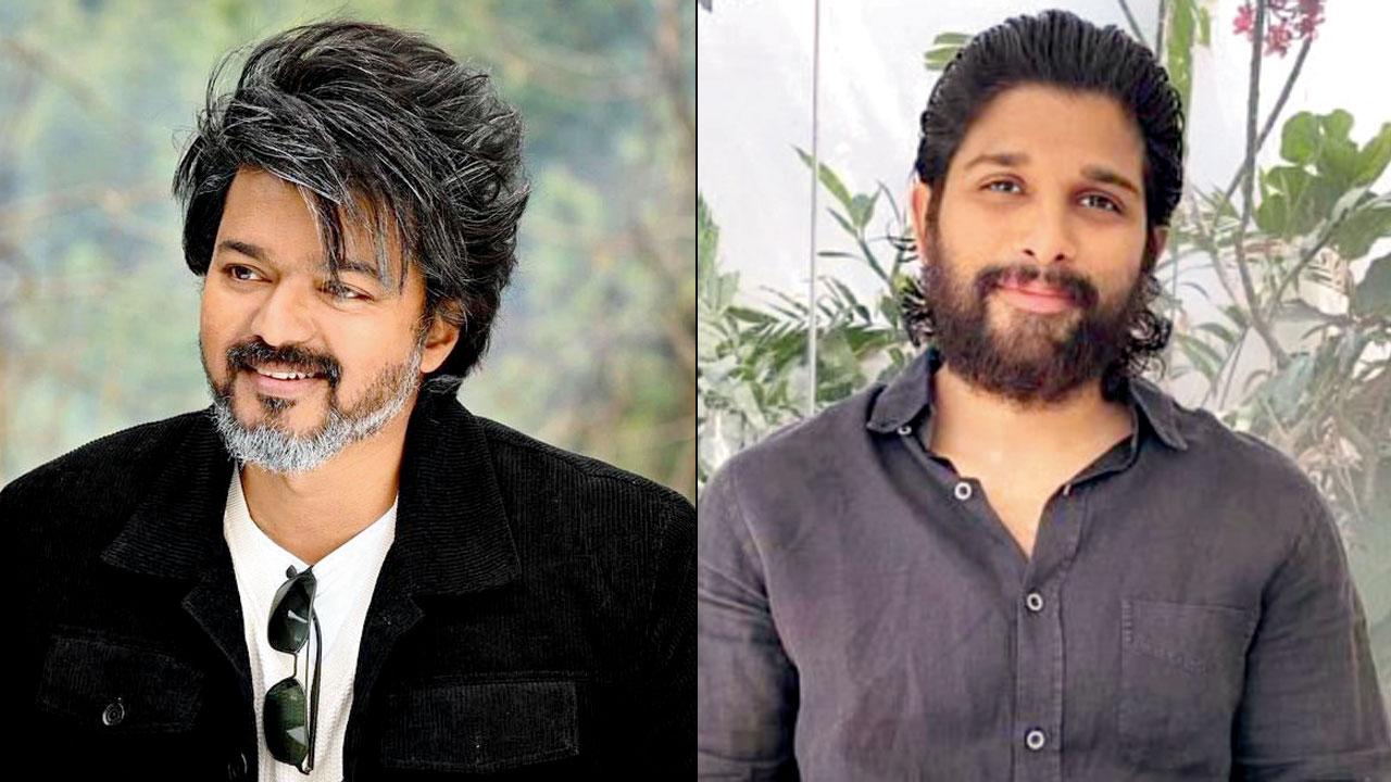 Vijay and Allu Arjun