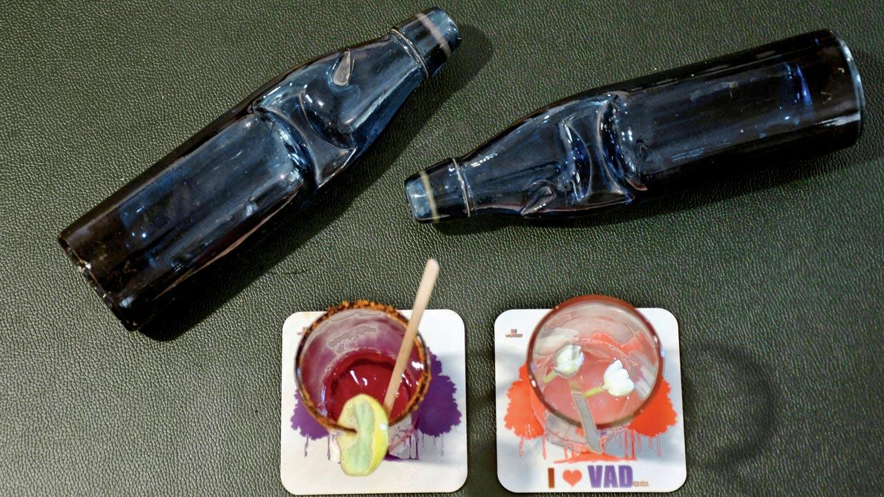 You can wash your food down with jamun sharbat or mogra shikanji, which are topped off with soda from custom made corked bottles, opened with a pop 