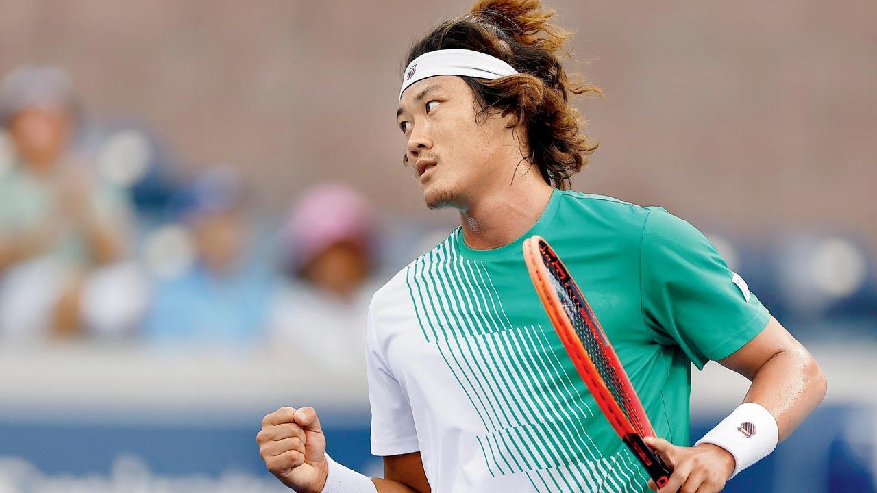 US Open: Zhang Zhizhen makes history
