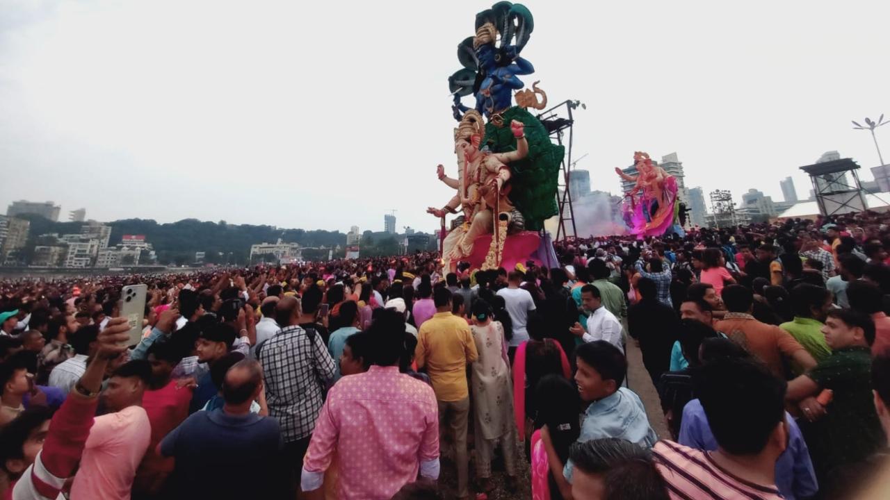 Meanwhile, the Mumbai Police has taken comprehensive security measures to ensure a smooth and secure Lord Ganesha immersions in Mumbai. Under the vigilant guidance of the Commissioner of Police, Mumbai, and the Special Commissioner of Police, Mumbai, a formidable security apparatus has been put in place, an official said on Wednesday