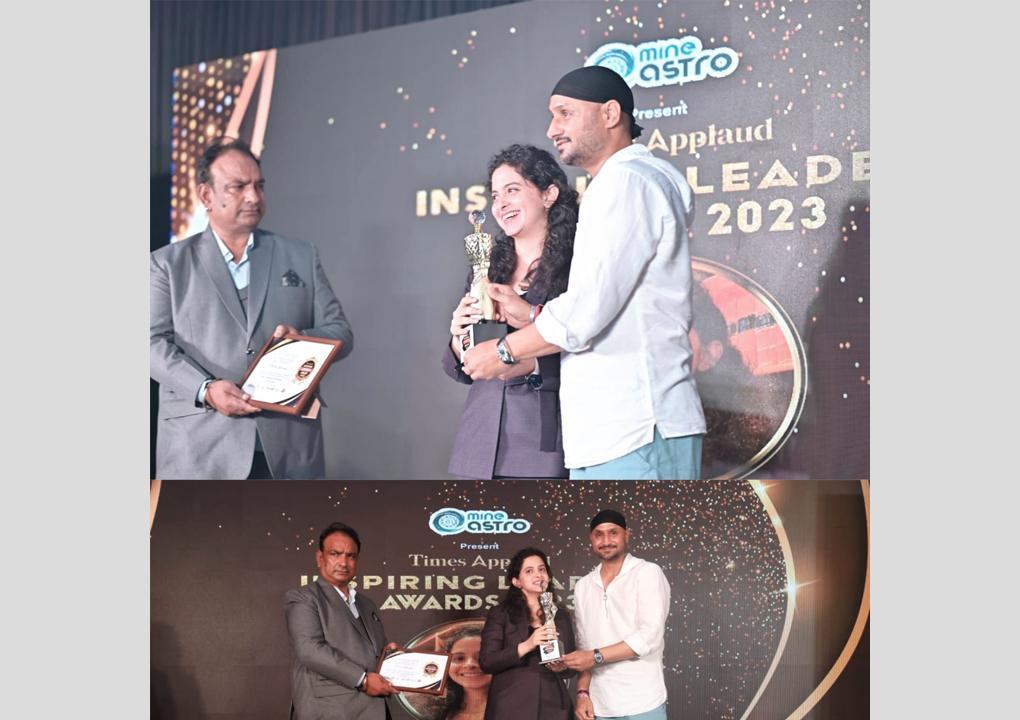 Advocate Malika Ali Shirzade honoured as Inspiring Leader at 2023 Times applaud ceremony