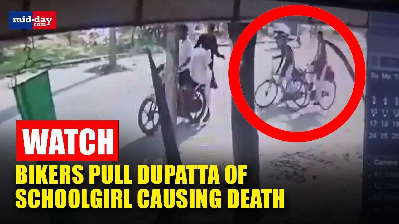 UP girl loses life after falling off cycle as men on bike pull her dupatta