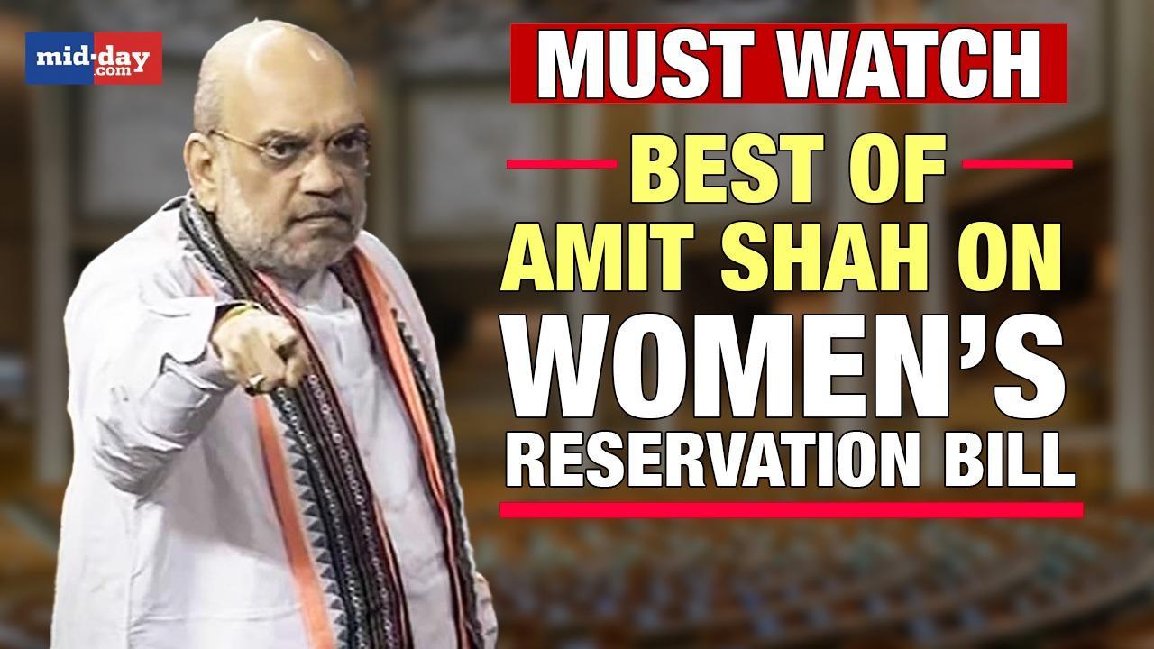 Women’s Reservation Bill: Top 5 moments from Amit Shah’s speech in Lok Sabha
