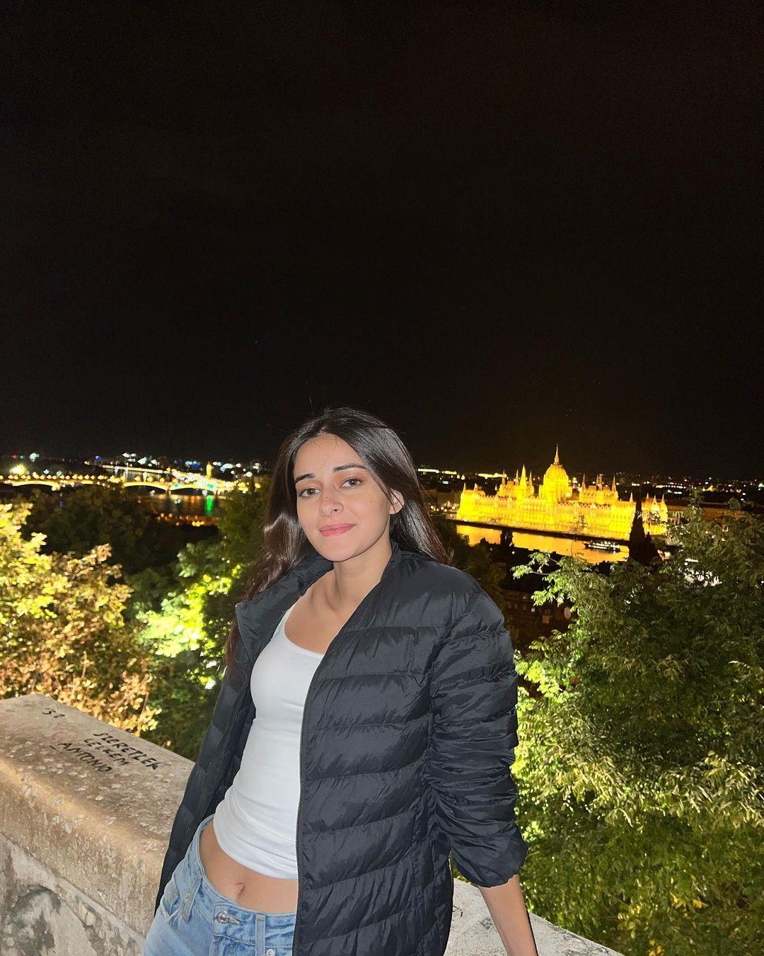 She often posts her travel exploits from various countries, most recently in Budapest