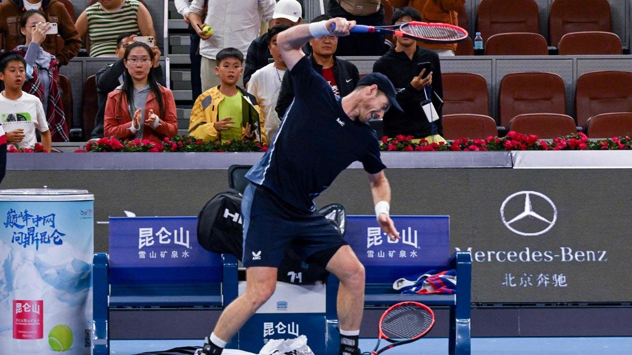 Andy Murray crashes out of China Open first round
