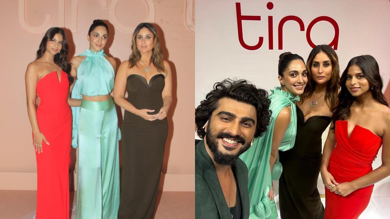 Kareena Kapoor, Kiara Advani, Suhana Khan come together for beauty brand, see pics