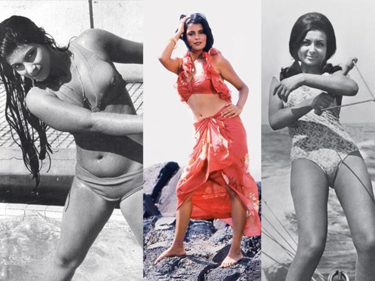 Zeenat Aman introduced the iconic retro hippie aesthetic to Bollywood, setting a new trend. Meanwhile, actresses like Sharmila Tagore and Dimple Kapadia captivated audiences by confidently donning bikinis on screen, showcasing a blend of boldness and allure that was emblematic of the changing fashion landscape of the era. They received equal parts backlash and admiration for introducing a bold intervention in the then-fashion trends.