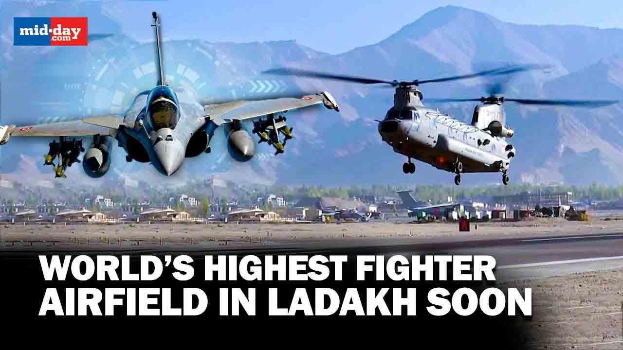 BRO set to construct world's highest fighter airfield in eastern Ladakh's Nyoma