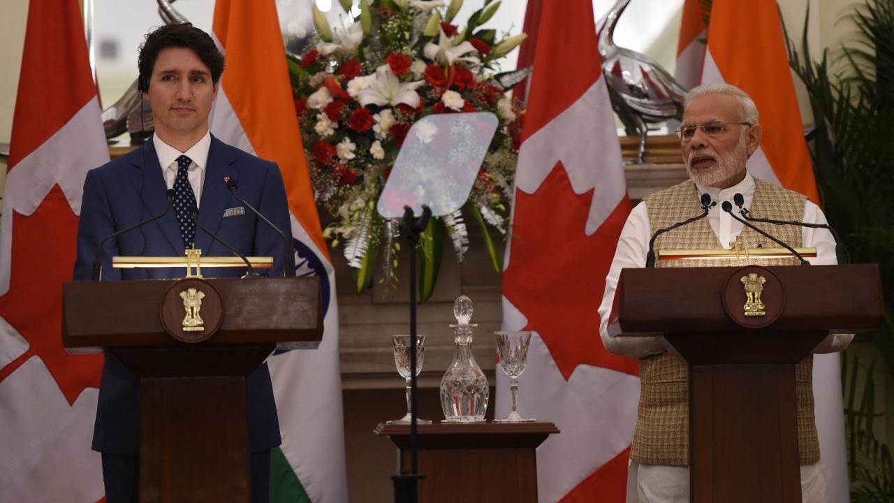 The relations between the two countries have been under strain over increasing activities of pro-Khalistani elements in Canada. File Pic/AFP
