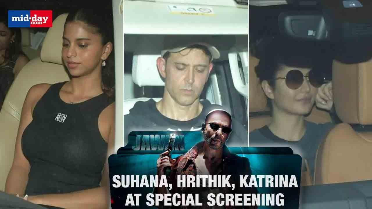 Jawan: From Hrithik to Katrina, Celebs Attend Screening Of Shah Rukh Khan's film