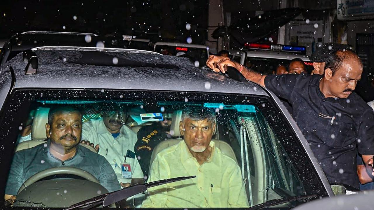 IN PHOTOS: TDP chief Chandrababu Naidu moves two pleas in HC after arrest