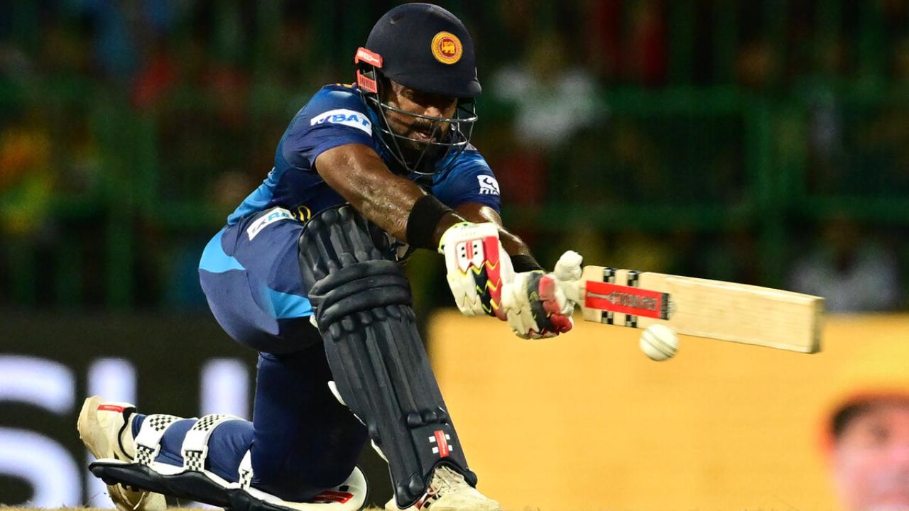 After Mendis and Samarawickrama's dismissal, Charith Asalanka was the man who stood up and took the match further. The left-hander scored unbeaten 49 runs in 47 balls including 3 fours and 1 six