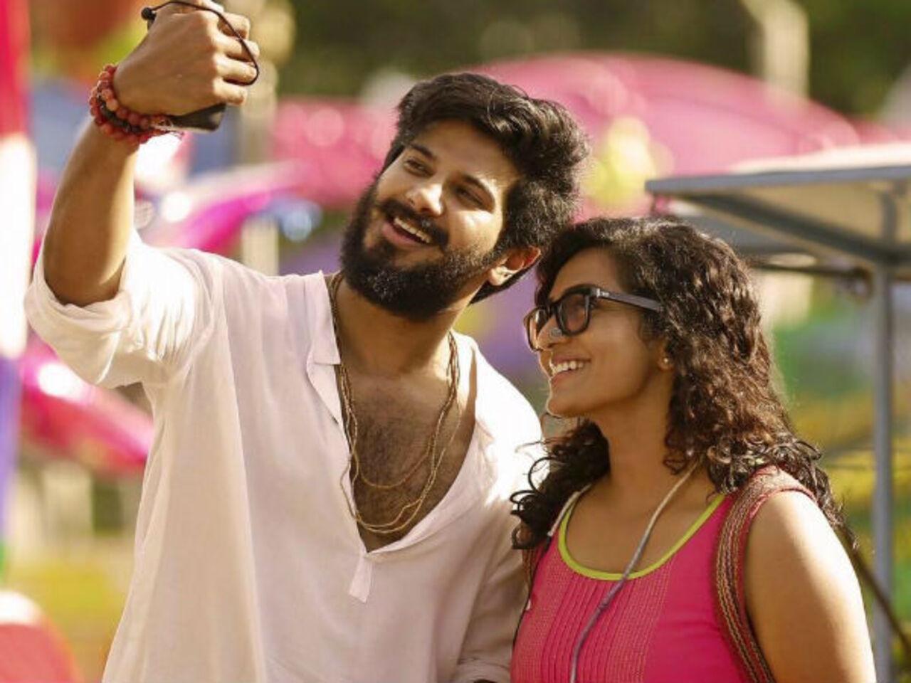 Charlie 
This 2015 Malayalam film revolves around Tessa,who runs away from home to avoid getting married and rents a room. She finds a sketchbook of the previous occupant, which reveals an incomplete story, and decides to find the artist
