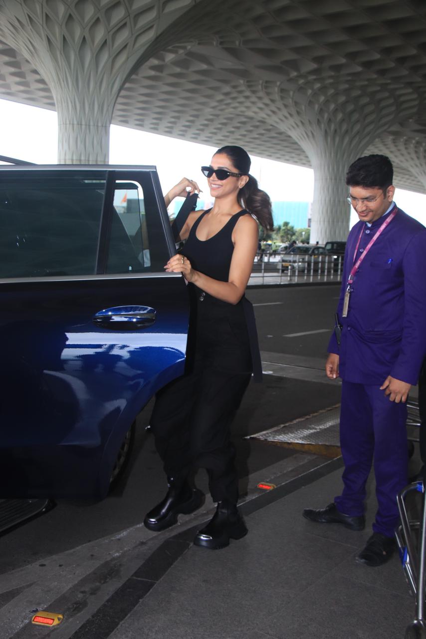 The actress is currently prepping for her role in an upcoming movie called 'Fighter'