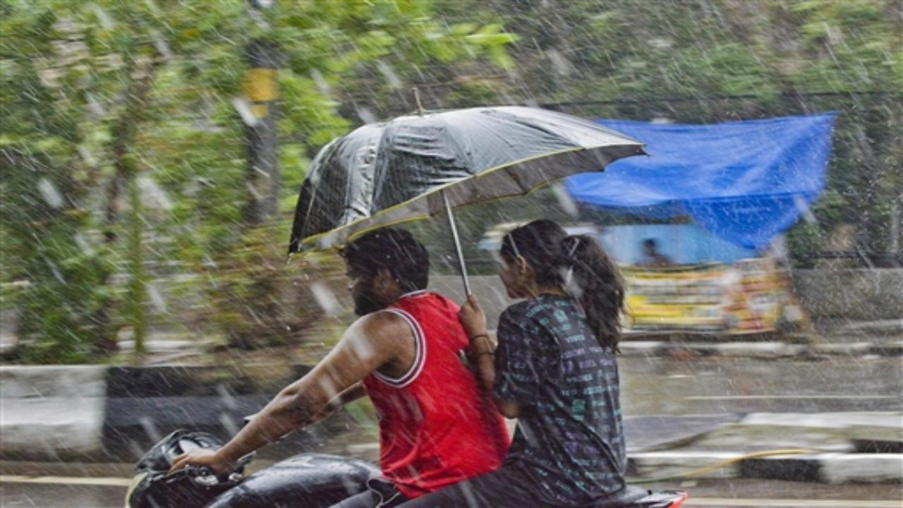 In Photos: Waterlogging, traffic jam as heavy rains, gusty winds lash Delhi, NCR