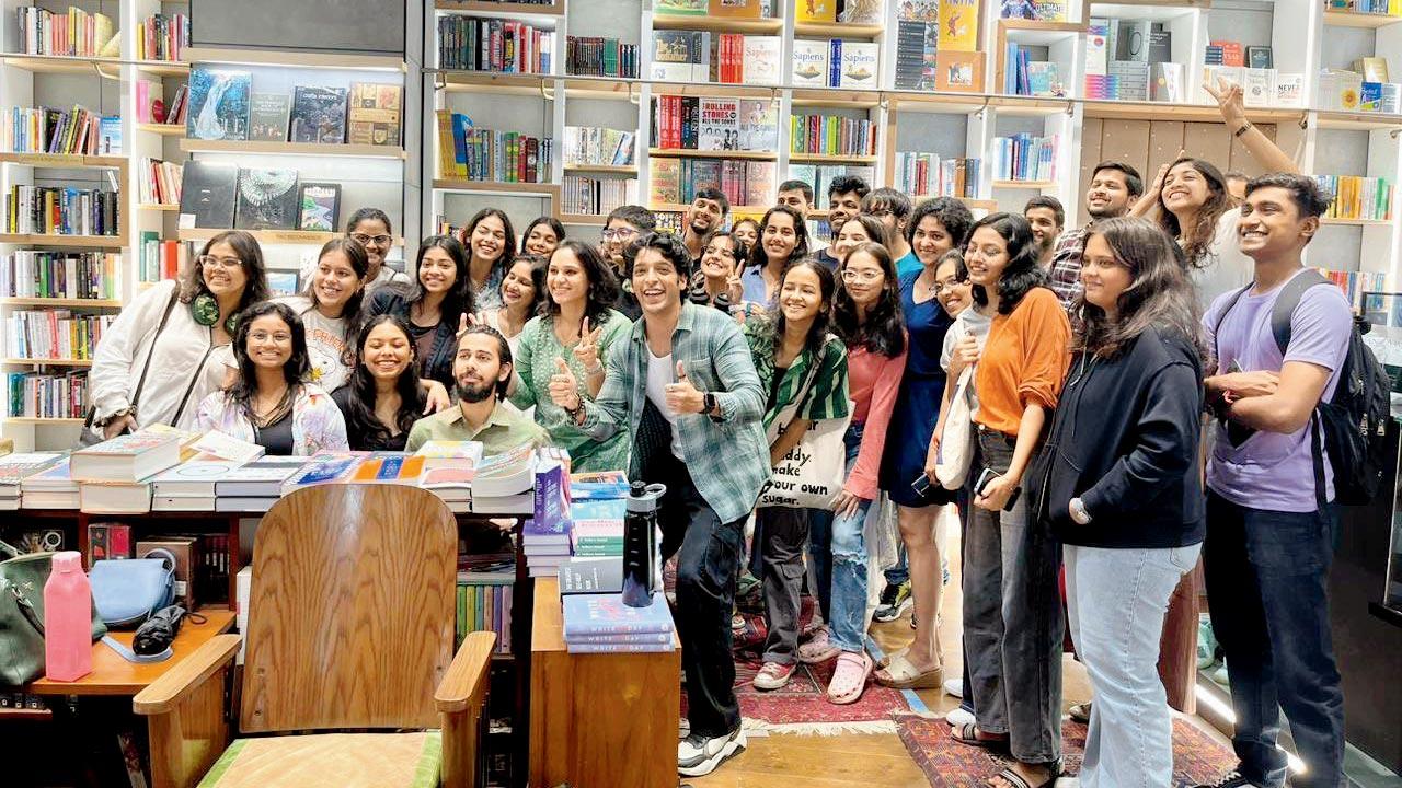 Poetry enthusiasts at a previous open mic