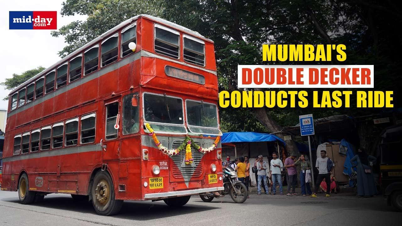 'Mumbai's Pride': BEST's Non-AC double decker bus conducts its last ride