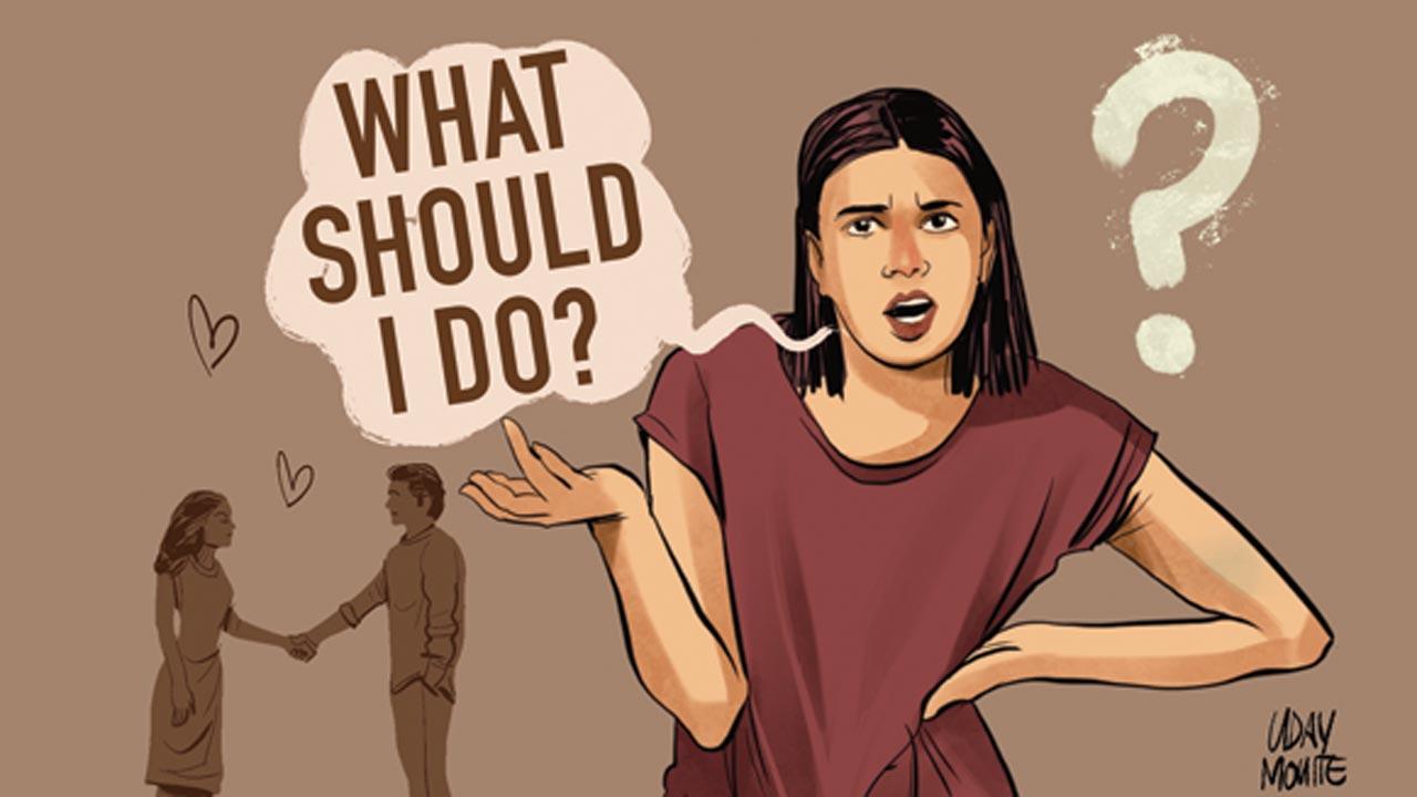 He knows nothing about my past...