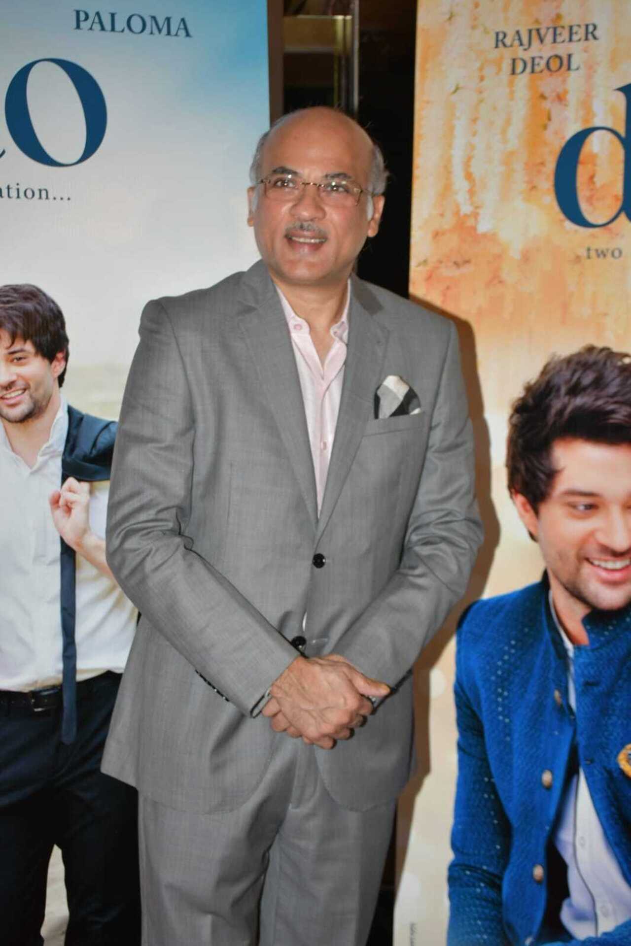 Filmmaker Sooraj Barjatya was snapped as he attended the trailer launch event of 'Dono'