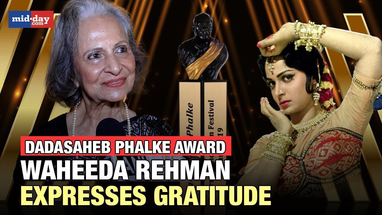 Dadasaheb Phalke Award 2023 Waheeda Rehman Expresses Gratitude 