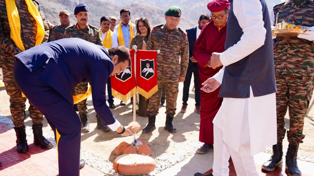 The museum is being constructed at Karu in Trishul Division, adjacent to the Trishul War Memorial and is in the shape of a Trishul with three exhibition halls covering all the operations carried out thus far by the Indian Army