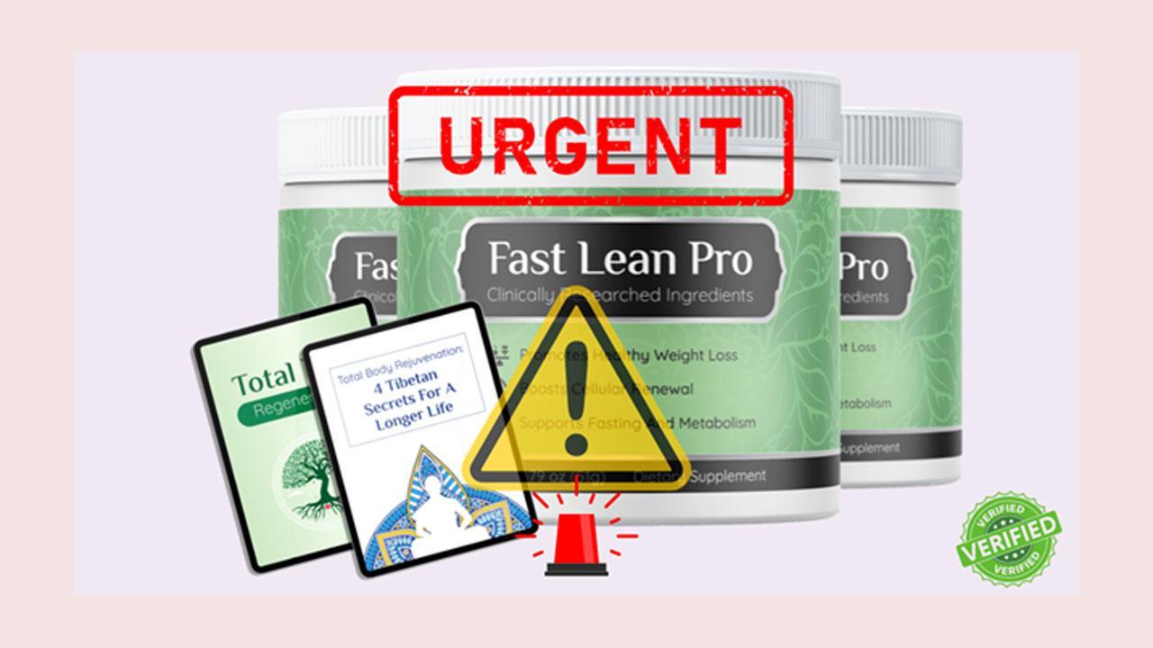 Fast Lean Pro Reviews & Complaints (USA): DOCTOR (Verb) Side Effects & Ingredients (Must-Read)