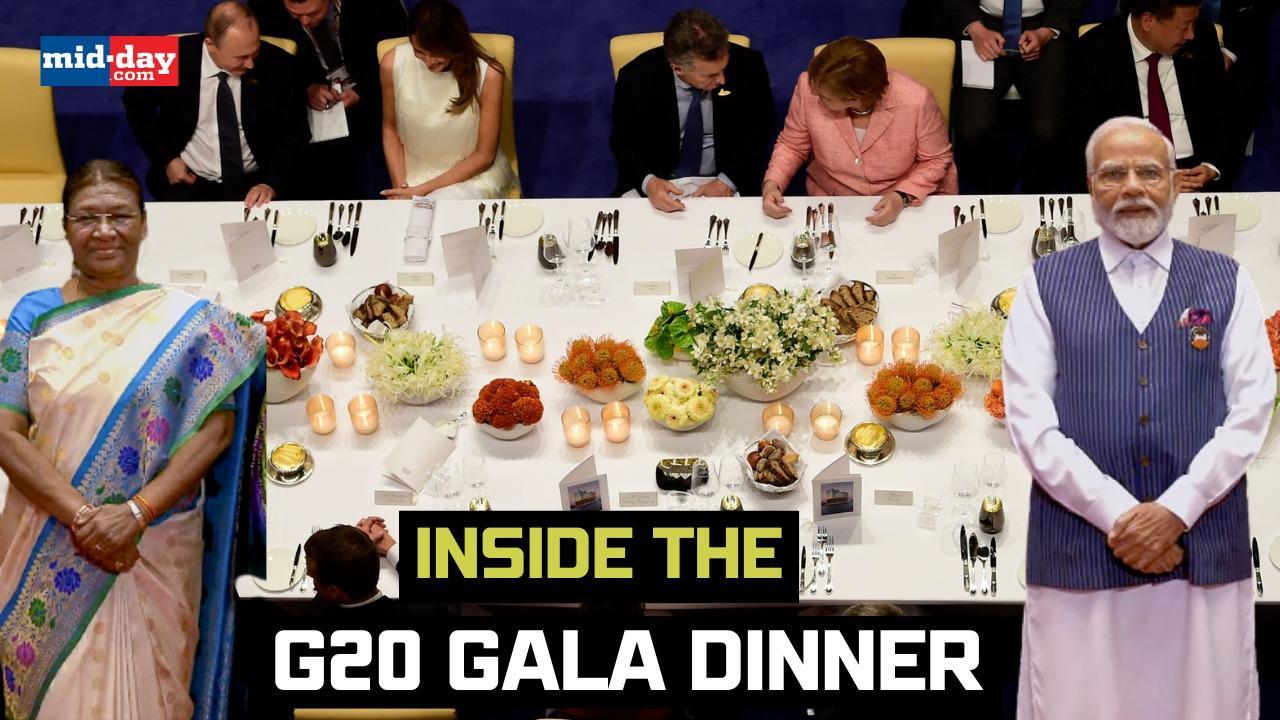 G20 Summit 2023: Inside the G20 gala dinner hosted by President Murmu