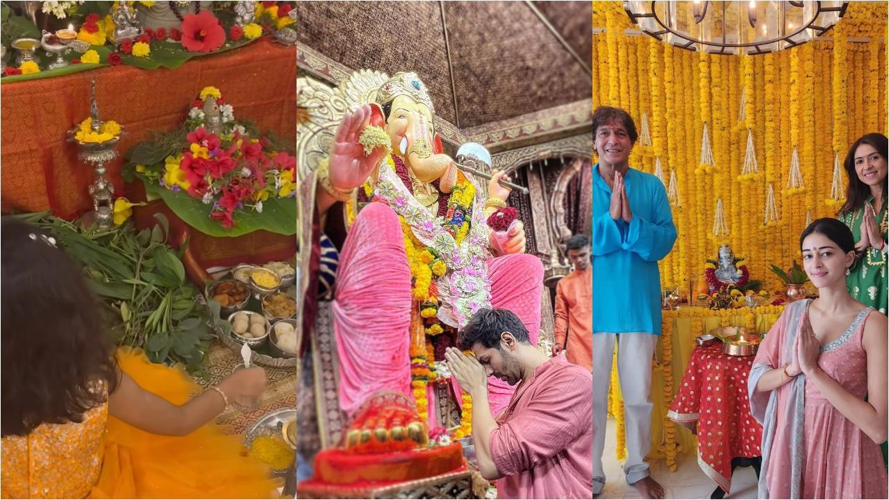 Ganesh Chaturthi 2023: Inside pics of stars celebrating the festival