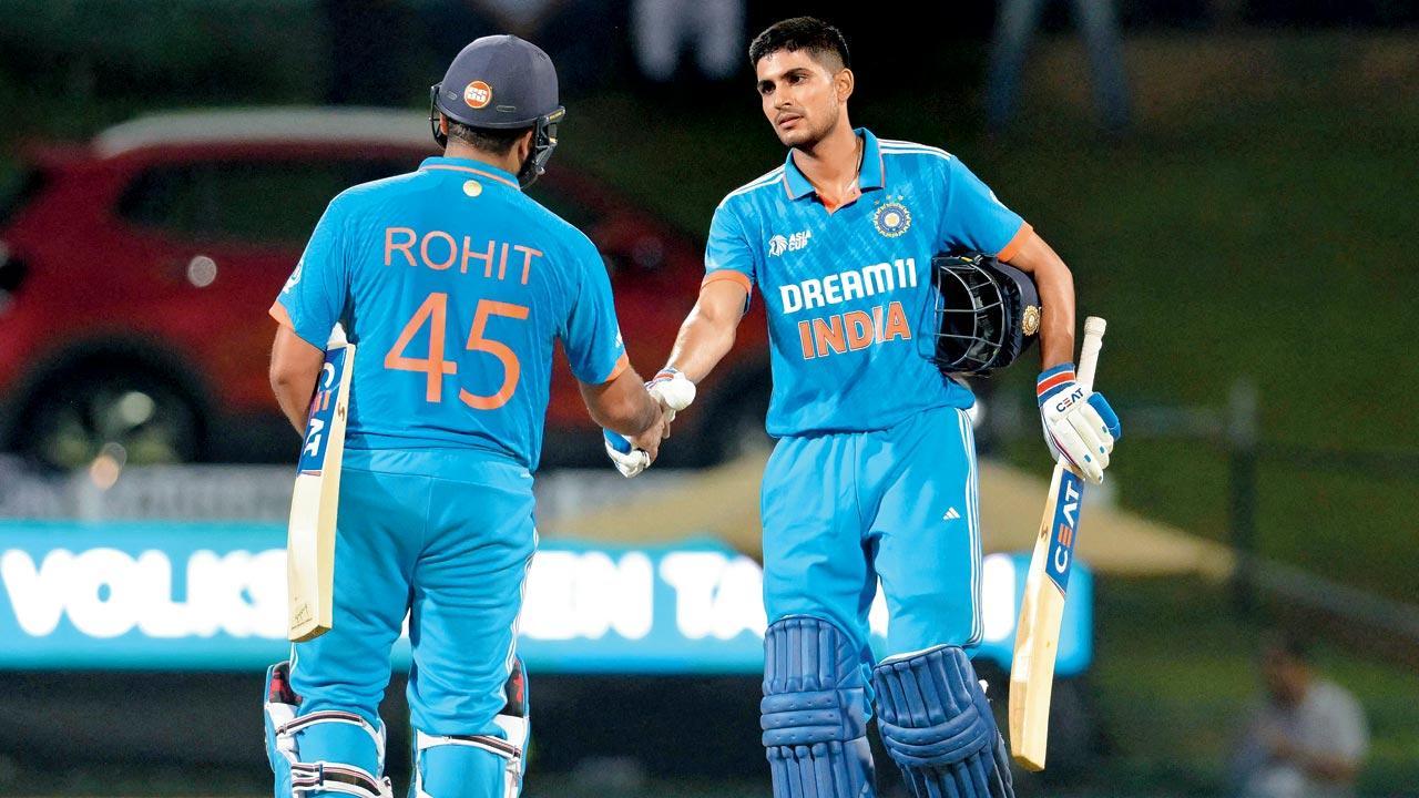 Asia Cup: India revel in new opening pair of Rohit Sharma and Shubman Gill