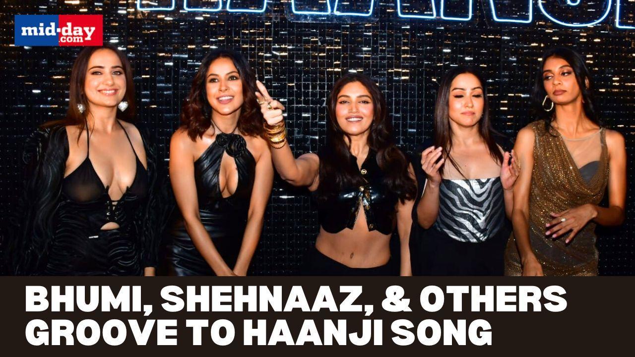 Bhumi, Shehnaaz, Kusha & Others Groove On Haanji Song