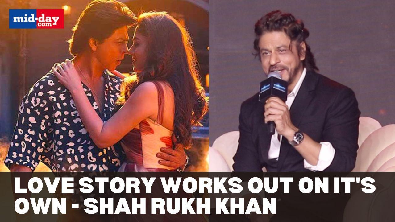 Shah Rukh Khan On Romantic Scenes With Nayanthara In Jawan 