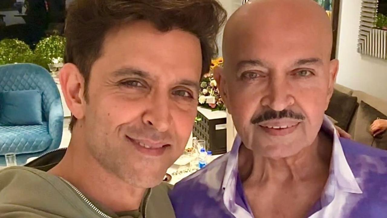 Hrithik Roshan on Rakesh's birthday: Only a few lucky ones get to learn from their fathers