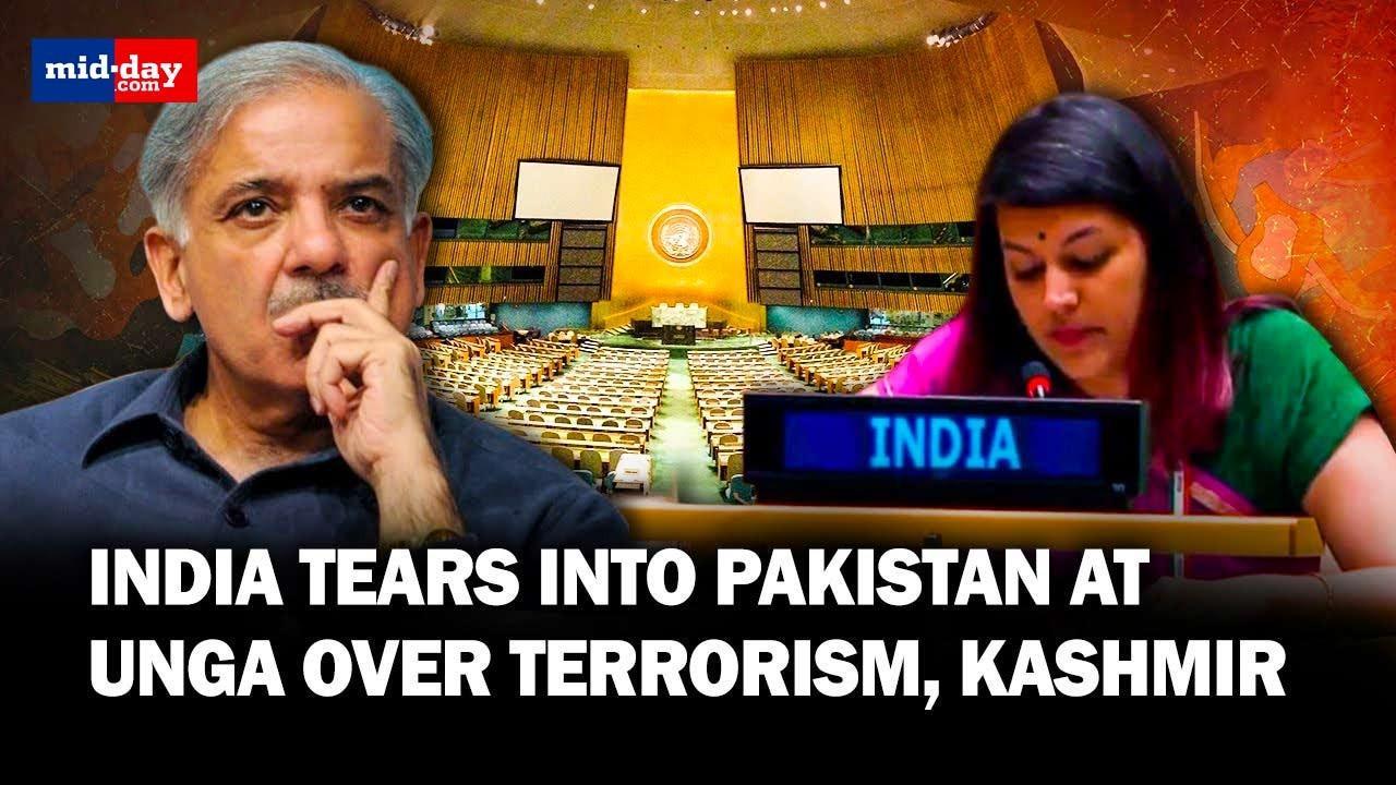 From Kashmir issue to harboring terrorism; India at UNGA on Pakistan’s agendas