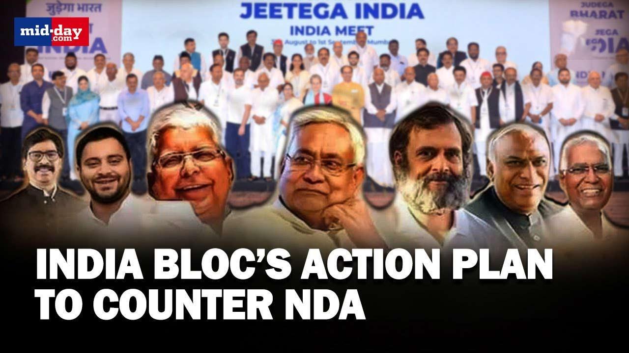I-N-D-I-A bloc announces action plan for LS elections 2024 in Mumbai meet