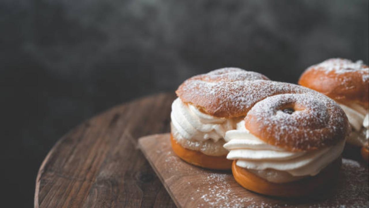 Maritozzo, brioche with cherry mascarpone creamAt TwentySeven Bakehouse, Pali Hill, Bandra West. Cost Rs 180Image for representational purposes only. Photo Courtesy: iStock