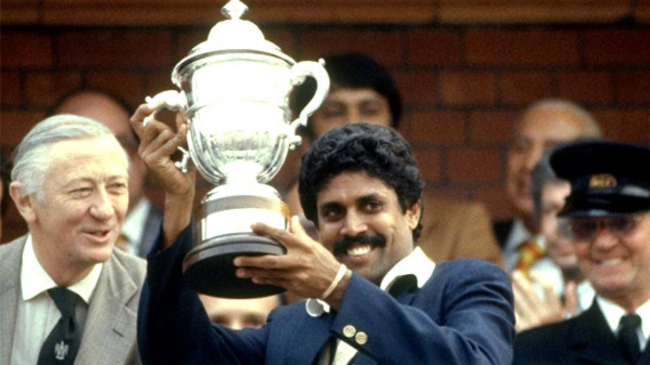 The Finals of the 1983 World Cup: India won its first World Cup under the captaincy of Kapil Dev. There are many heroes behind this win for India out of which K. Srikanth scored 38 runs, M. Amarnath smashed 26 runs and Sandeep Patil scored 27 runs. Mohinder Amarnath was the Man of the Match for his inning with the bat and bowling out 3 West Indies players for 12 runs