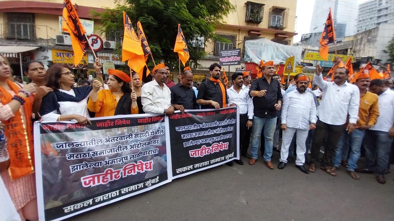 Ten Maratha individuals from Antarwali Sarati near Ambad in Jalana had been observing a fast in connection with the quota issue on Friday, when a huge police force reached the site. The police fired in air and used force. The protesters alleged that the police had entered the shamiyana and beaten up whoever they came across. Many people were shifted to hospital and about 350 booked. Coordinator of Maratha agitation, Abasaheb Kudekar, told news channels that he was sure about the instructions coming from higher ups in the government.